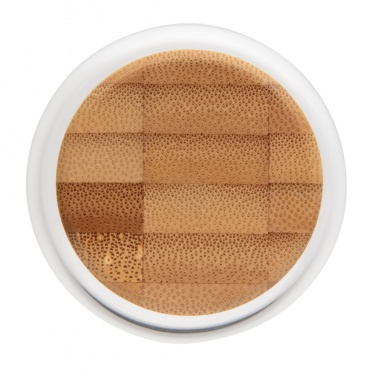 Логотрейд бизнес-подарки картинка: Бутылка из ударопрочного боросиликатного стекла с бамбуковой крышкой