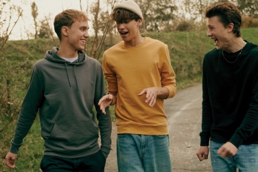 Логотрейд бизнес-подарки картинка: Легкий свитер с круглым вырезом Etosha из переработанного хлопка