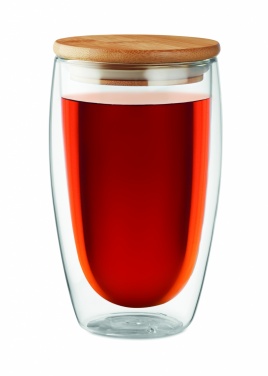 Логотрейд pекламные cувениры картинка: Стакан двустенчатый 450мл Frankfurt