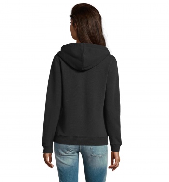Логотрейд pекламные подарки картинка: SPIKE WOMEN ZIP HOOD SWEAT