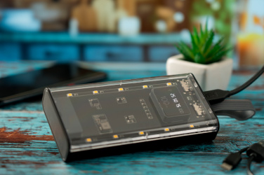 Логотрейд бизнес-подарки картинка: Внешний аккумулятор 10 000 мАч DARWIN