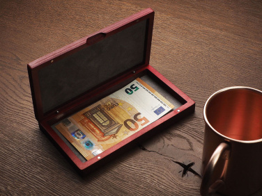 Логотрейд бизнес-подарки картинка: Деревянный ящик для купюр 1816121