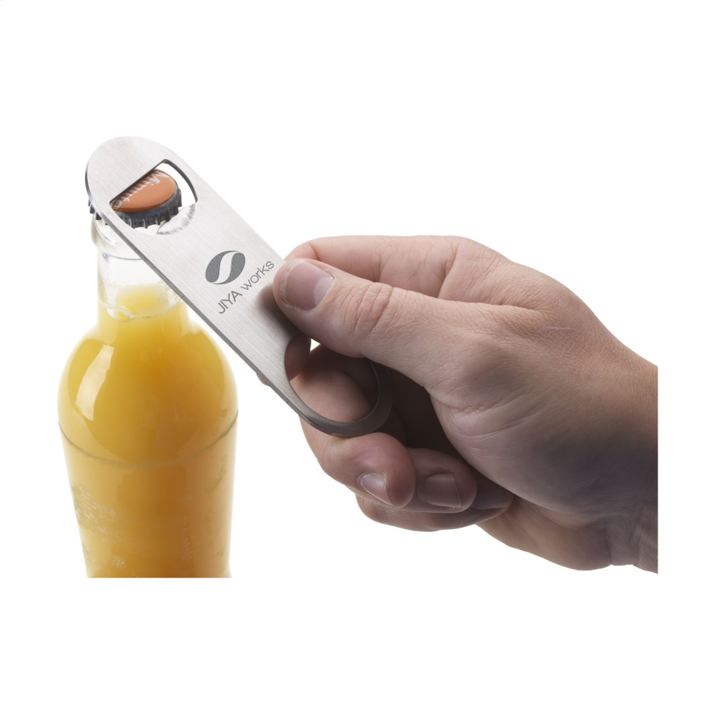 Логотрейд pекламные продукты картинка: Открывалка CrownTop Metal Metal