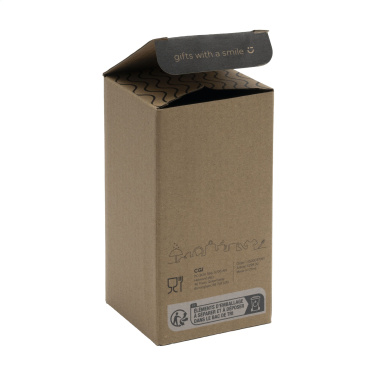 Логотрейд pекламные cувениры картинка: Графическая мини-кружка RCS из переработанной стали, термокружка объемом 250 мл