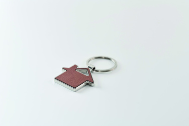 Логотрейд pекламные cувениры картинка: House shaped key ring