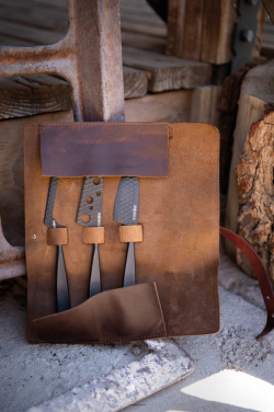 Логотрейд pекламные подарки картинка: Набор ножей для сыра BOSKA Monaco+ Черный