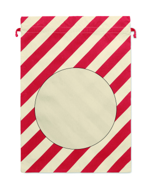 Логотрейд pекламные подарки картинка: Large Santa cotton bag