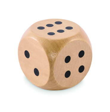 Лого трейд pекламные подарки фото: Schima wooden dice 5cm dia
