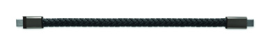 Логотрейд pекламные cувениры картинка: Braided bracelet cable type-C