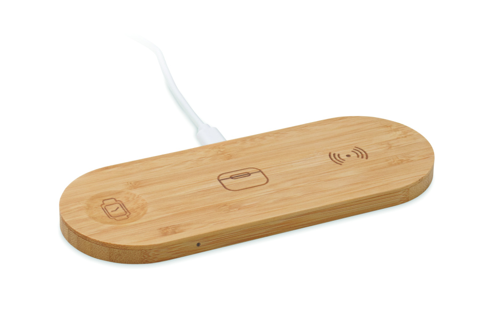 Лого трейд pекламные продукты фото: 3 in 1 15W wireless charger