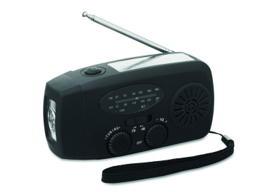 Логотрейд pекламные cувениры картинка: Portable radio SOS with LED torch
