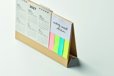 Логотрейд pекламные продукты картинка: Desk calendar with memo pad