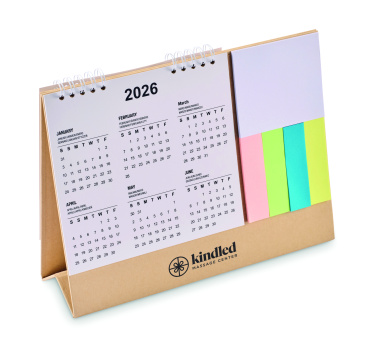 Логотрейд бизнес-подарки картинка: Desk calendar with memo pad