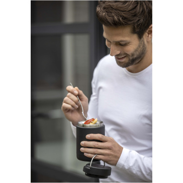 Логотрейд бизнес-подарки картинка: Герметичный пищевой контейнер Doveron объемом 500 мл из переработанной нержавеющей стали