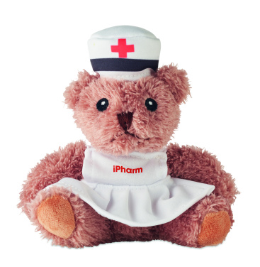 Лого трейд pекламные подарки фото: Teddy bear plush nurse