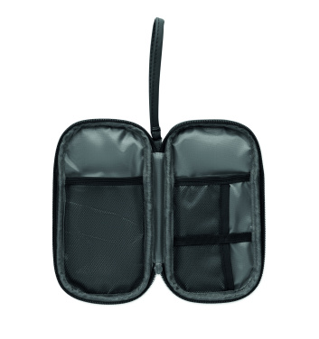 Лого трейд pекламные подарки фото: Tech organiser pouch 600D RPET