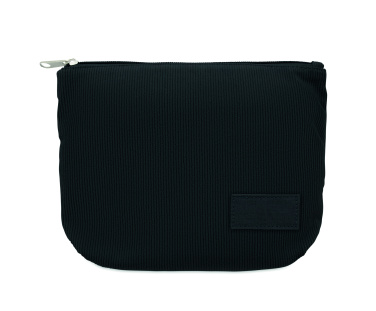 Логотрейд pекламные продукты картинка: Corduroy cosmetic bag
