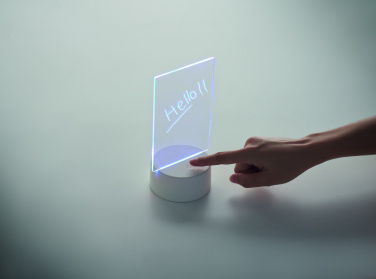 Лого трейд pекламные подарки фото: Light-up LED memo board