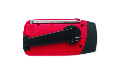 Лого трейд pекламные cувениры фото: Portable radio SOS with LED torch