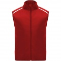 Jannu unisex väst för löpning i lättvikt, Röd