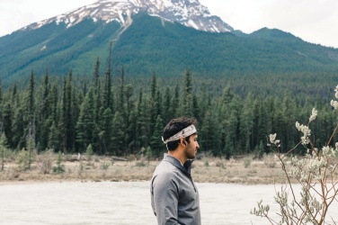 Logotrade presentreklam bild: Swiss Peak TWS hörlurar 2.0 RCS återvunnen plast