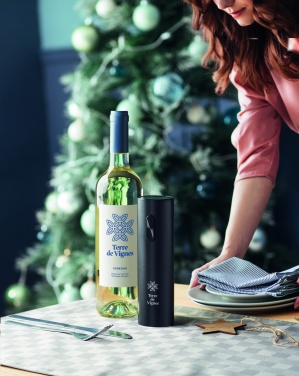 Logotrade profilprodukter bild: Elektrisk vinöppnare