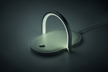 Logotrade presentreklam bild: Lampa och trådlös laddare 10W