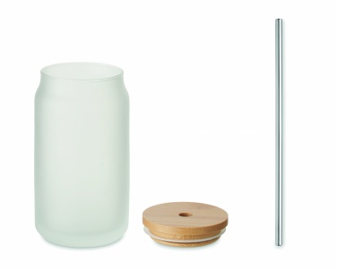 Logotrade profilprodukter bild: Glas med lock 400ml