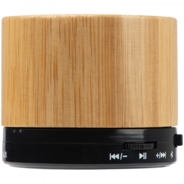 Logotrade kampanjprodukter bild: Bambu bluetooth högtalare FLEEDWOOD