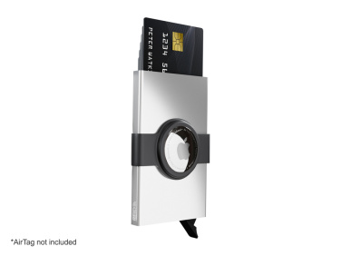 Logotrade kampanjprodukter bild: RFID kreditkortsfodral med hållare för AirTag 2163108