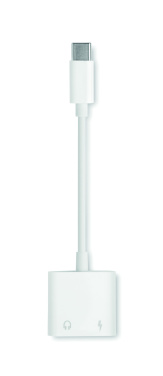 Logotrade profilreklam bild: ABS jack ljudsplitter typ C