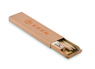 Logotrade reklamprodukter bild: Skrivset i papperslåda