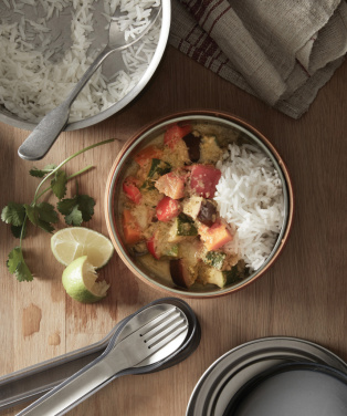 Logotrade profilprodukter bild: Black+Blum Lunchskål i glas 750 ml