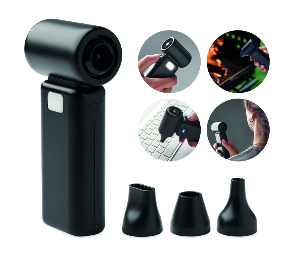 Logotrade presentreklam bild: Bärbar handfläkt