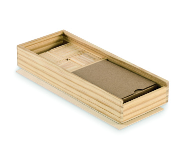 Logotrade reklamprodukter bild: Domino- och kort set