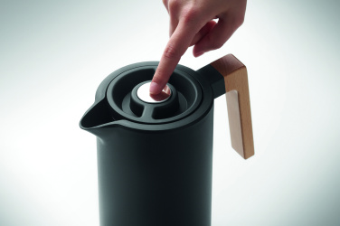 Logotrade profilprodukter bild: Dubbelväggig kanna 1L