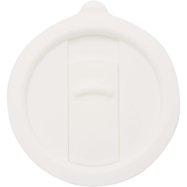 Logotrade kampanjprodukter bild: Carter 450 ml keramisk mugg med plastlock