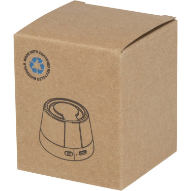 Logotrade reklamprodukter bild: Horna magnetisk trådlös högtalare på 3 W av återvunnen plast