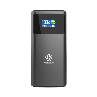 Logotrade presentreklam bild: Quantom RCS ultrasnabb PD45W 10.000mAh powerbank med display