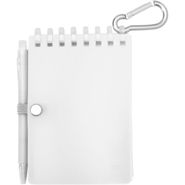 Logotrade kampanjprodukter bild: Lig Mini uppsättning med återvunnen utomhusanteckningsbok med mjukt omslag och kulspetspenna (blått bläck)